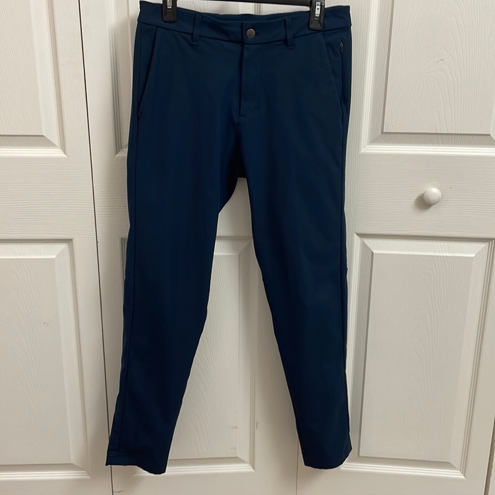 Lululemon ABC pants navy 30 waist 30 length slim